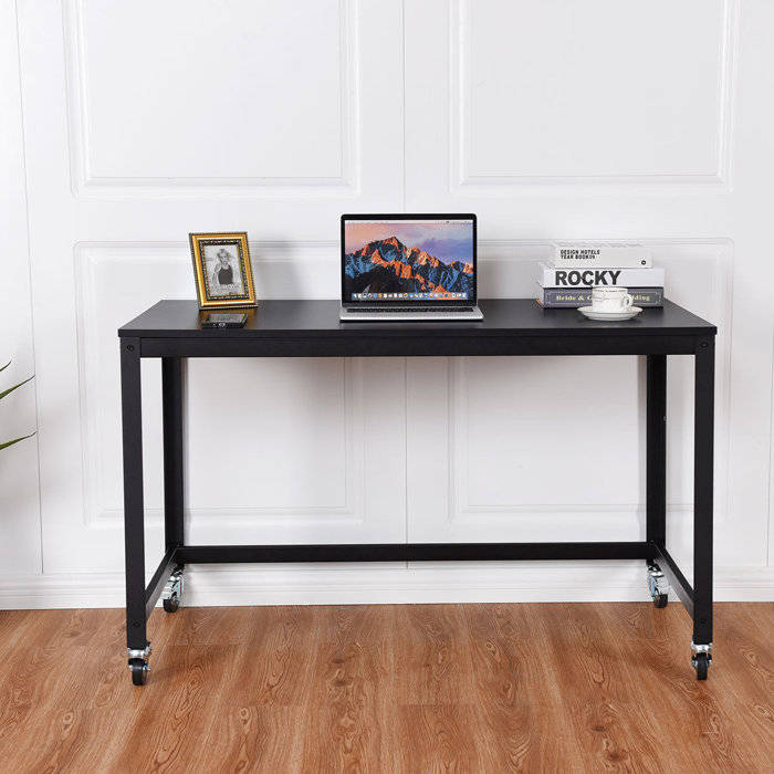 Ebern Designs Lars Credenza Desk & Reviews | Wayfair